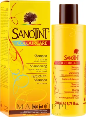 Шампунь SanoTint Colour Care для окрашенных и осветлённых волос с бамбуком и витамином Е 200 мл