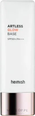 База под макияж Heimish Artless Glow Base SPF50+ PA+++ сияющая, с солнцезащитным фильтром, 40 мл