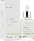 Сыворотка для лица iUNIK Tea Tree Relief успокаивающая с чайным деревом центеллой ниацинамидом для жирной кожи 50 мл — фото 3