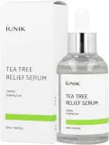 Сыворотка для лица iUNIK Tea Tree Relief успокаивающая с чайным деревом центеллой ниацинамидом для жирной кожи 50 мл — фото 5