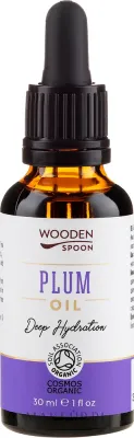 Масло сливовых косточек Wooden Spoon Plum Oil для лица и волос 30 мл