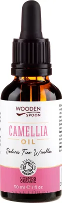 Масло камелии Wooden Spoon Camellia Oil для лица тела и волос 30 мл
