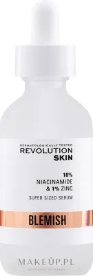 Сыворотка для лица Revolution Skincare 10% Niacinamide + 1% Zinc от расширенных пор с ниацинамидом и цинком