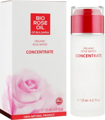Органическая розовая вода BioFresh Bio Rose Oil of Bulgaria для лица, 125 мл