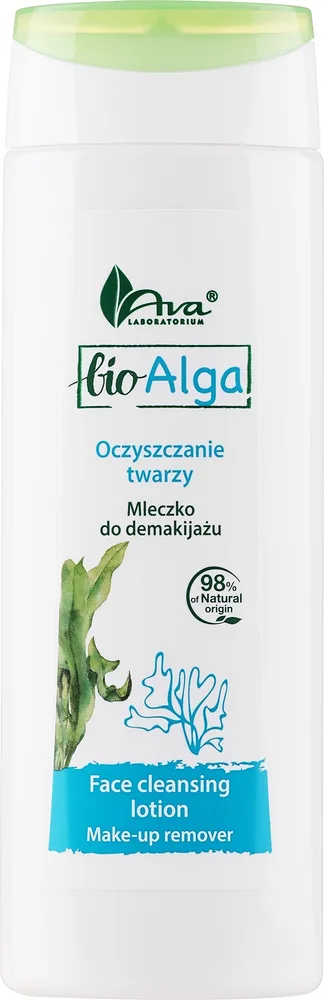 AVA Laboratorium Bio Alga молочко для снятия макияжа с зелёным чаем водорослями и сквоаланом 200 мл