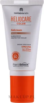 Гель-крем для лица солнцезащитный Cantabria Labs Heliocare Color SPF50 тонирующий 50 мл