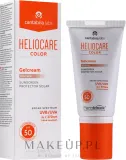 Гель-крем для лица солнцезащитный Cantabria Labs Heliocare Color SPF50 тонирующий 50 мл, оттенок Brown — фото 2