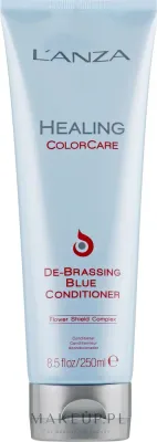 Кондиционер для окрашенных волос против рыжих оттенков L'anza Healing ColorCare De-Brassing Blue Conditioner, 1000 мл