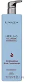 Кондиционер для окрашенных волос против рыжих оттенков L'anza Healing ColorCare De-Brassing Blue Conditioner, 1000 мл — фото 2