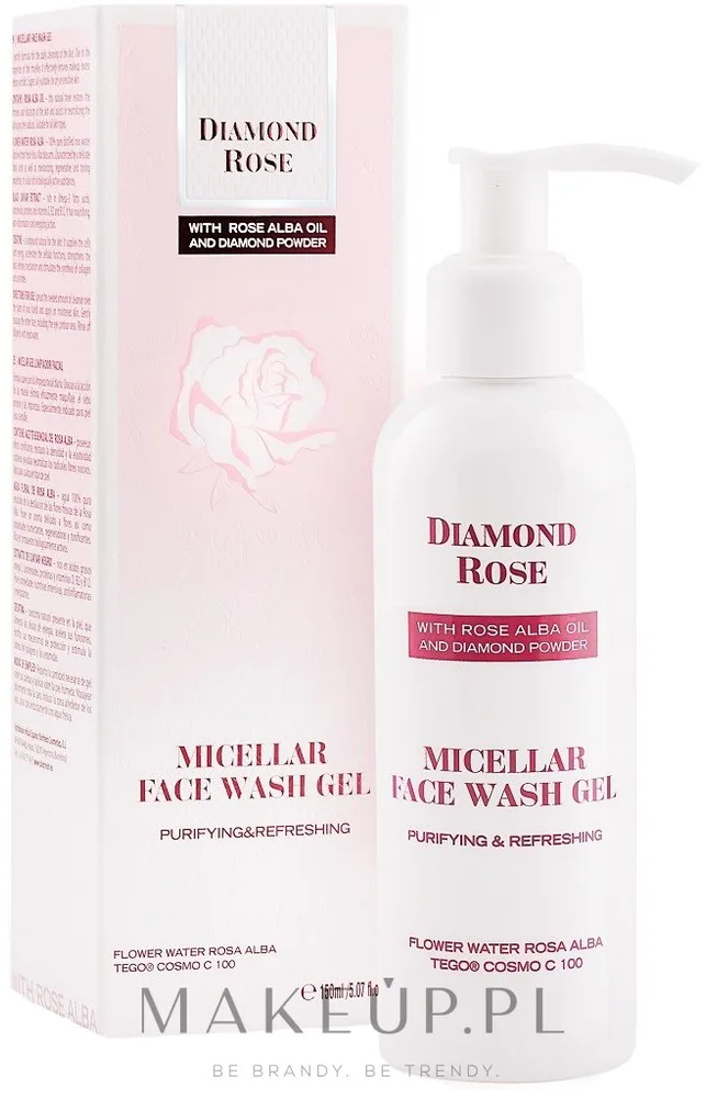 Мицеллярный гель для умывания лица BioFresh Diamond Rose Micellar Face Wash Gel, 150 мл