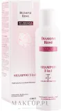 Шампунь 3 в 1 BioFresh Diamond Rose с розовой водой для окрашенных волос 200 мл — фото 1