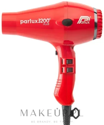 Фен для волос Parlux 3200 Plus красный, мотор Long Life, компактный корпус