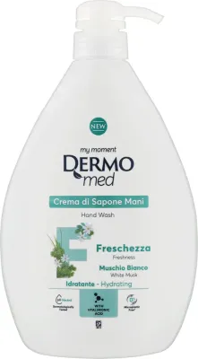 Крем-мыло жидкое Dermomed White Musk белый мускус, 600 мл