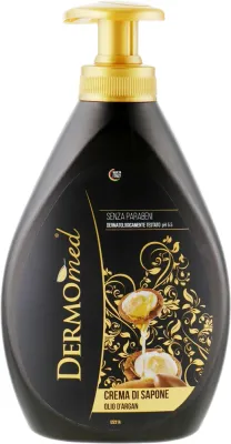 Крем-мыло жидкое Dermomed Argan Oil с аргановым маслом, 300