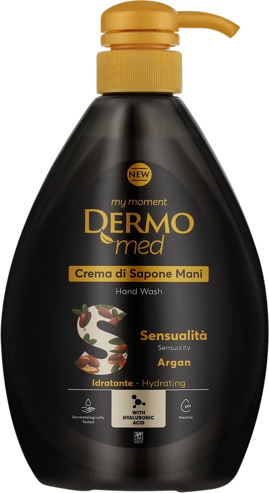 Крем-мыло жидкое Dermomed Argan Oil с аргановым маслом, 300
