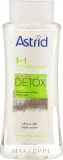 Astrid CityLife Detox 3in1 мицеллярная вода с углём для нормальной и жирной кожи 400 мл — фото 1