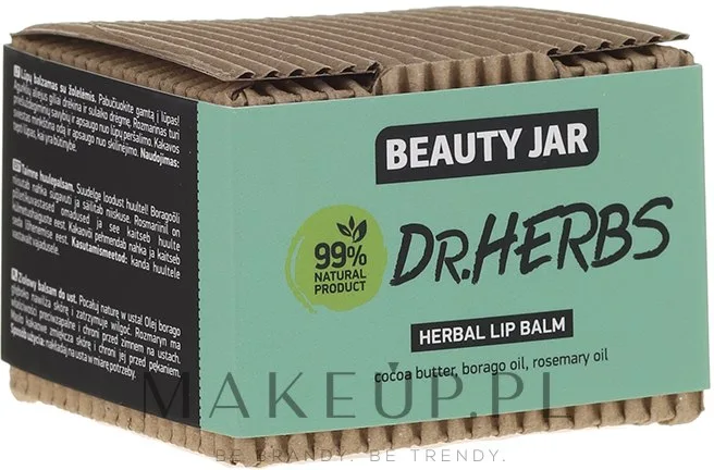 Бальзам для губ Beauty Jar Dr.Herbs Herbal