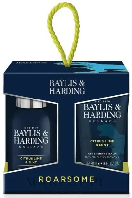 Набор для мужчин Baylis & Harding Citrus Lime & Mint четыре средства с мятой и лаймом