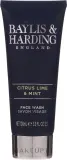 Набор для мужчин Baylis & Harding Citrus Lime & Mint средства для тела лица и бритья с косметичкой — фото 4