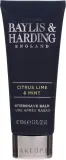 Набор для мужчин Baylis & Harding Citrus Lime & Mint средства для тела лица и бритья с косметичкой — фото 6