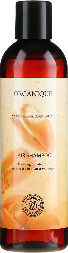 Шампунь Organique Naturals Argan Shine для сухих и тусклых волос с инулином 250 мл