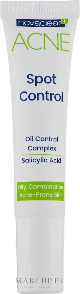 Точечное средство для лица Novaclear Acne Spot Control для проблемной кожи с салициловой кислотой 10 мл