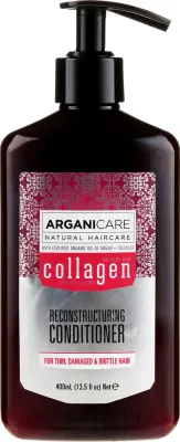Восстанавливающий кондиционер для волос с коллагеном Arganicare Collagen Reconstructuring Conditioner