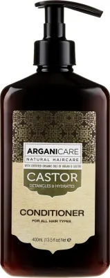 Кондиционер с касторовым маслом для ослабленных волос Arganicare Castor Oil Conditioner