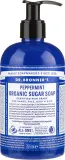 Жидкое мыло Dr. Bronner's Organic Sugar мята, 355 — фото 1