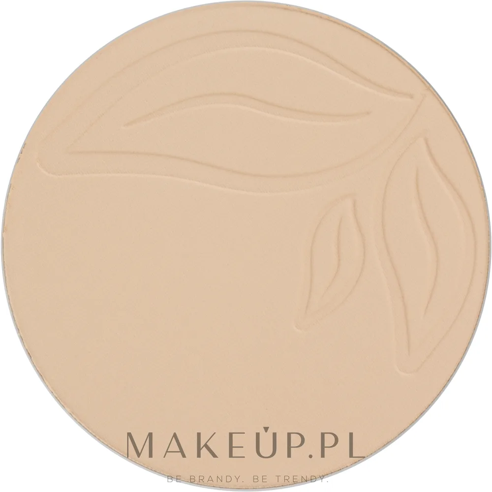 Тональная основа в пудре PuroBio Cosmetics Compact Foundation Pack сменный блок, матовый финиш, 9 г, оттенок 02