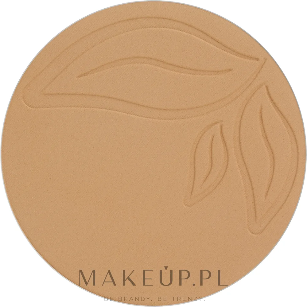 Тональная основа в пудре PuroBio Cosmetics Compact Foundation Pack сменный блок, матовый финиш, 9 г, оттенок 03