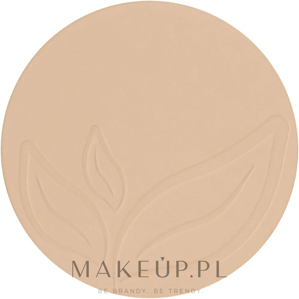 Пудра для лица PuroBio Cosmetics Compact Powder компактная, сменный блок, 9 г, оттенок 02