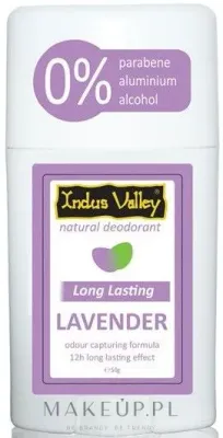 Натуральный дезодорант-стик с лавандой Indus Valley Lavender