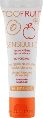 Гель для душа Персик и абрикос для детей TOOFRUIT Sensitive Shower Gel, 400 мл