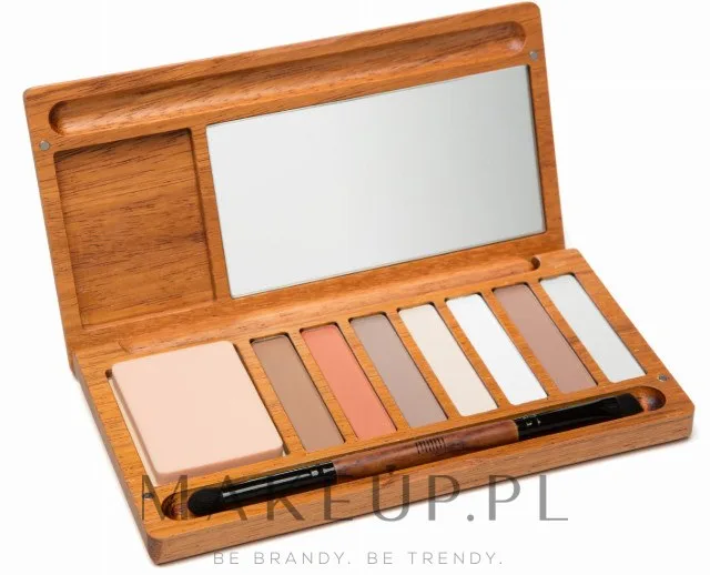 Палетка минеральных теней для век Alilla Cosmetics Nude Palette 7 оттенков