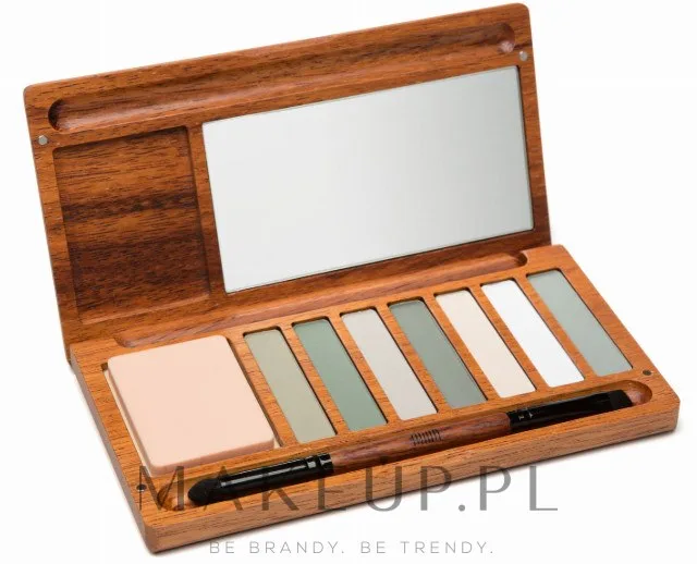 Палетка минеральных теней для век Alilla Cosmetics Forest Palette 7 оттенков