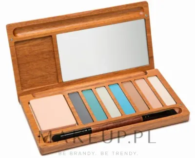 Палетка минеральных теней для век Alilla Cosmetics California Palette 7 оттенков