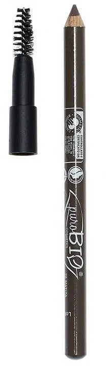 PuroBio Cosmetics Kredka do oczu i brwi - Карандаш для глаз PuroBio Eye & Eyebrow Pencil, оттенок 28 - Dark Taupe