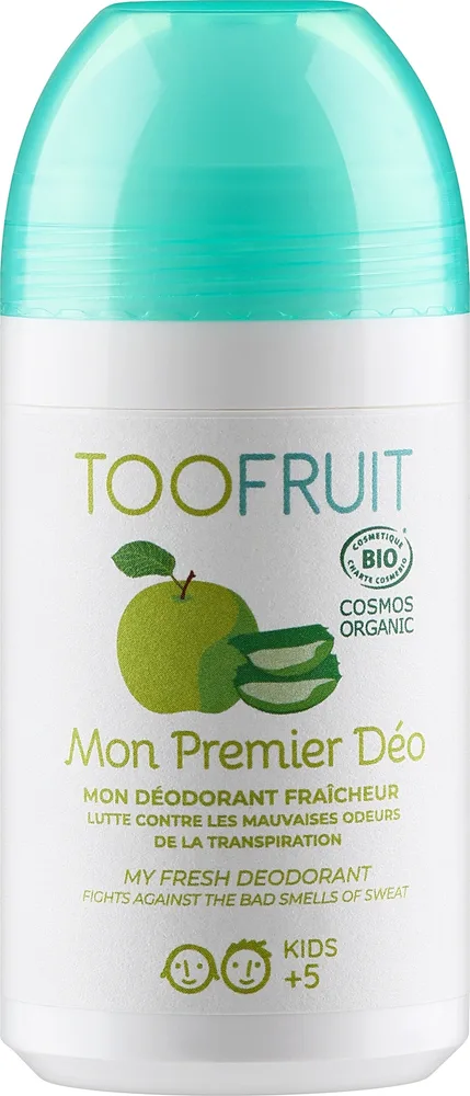 Мягкий дезодорант шариковый TOOFRUIT Fresh Apple & Aloe Vera