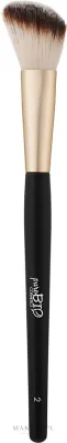 Кисть для румян и бронзера PuroBio Cosmetics Brush 02 профессиональная