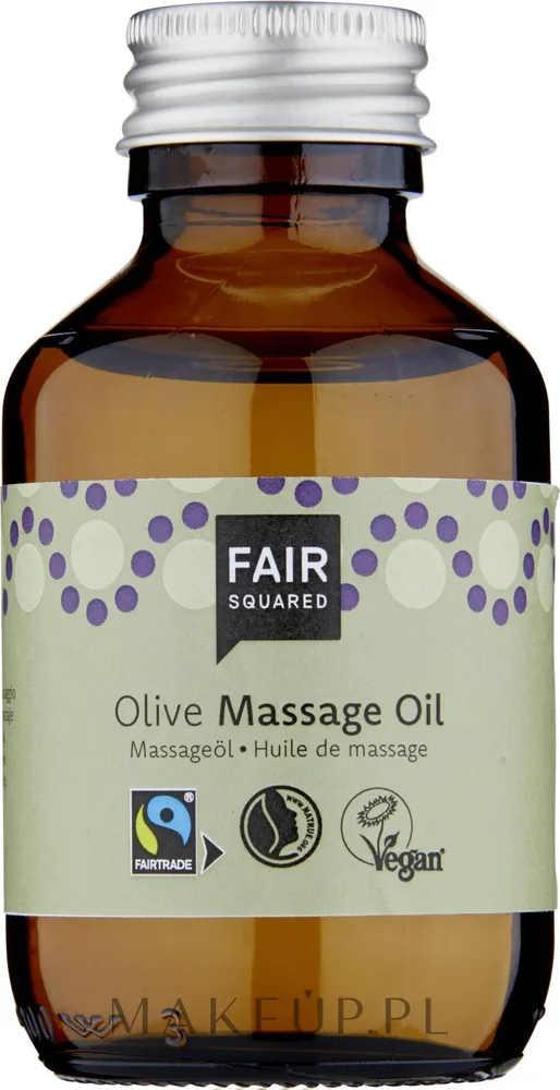 Масло для массажа тела Fair Squared Olive Massage Oil оливковое 100 мл