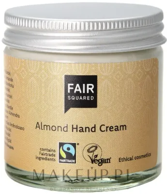 Крем для рук Fair Squared Almond с миндальным и оливковым маслом органический веган 50 мл