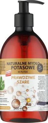 Жидкое калийное мыло Powrot do Natury с моноионным золотом, 500 мл