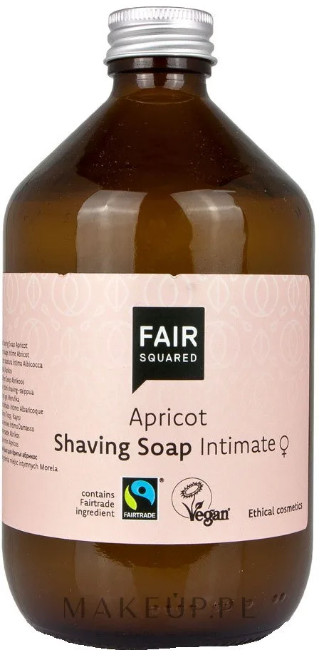 Мыло для бритья Fair Squared Apricot Shaving Soap Intimate абрикос, 500 мл