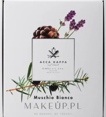 Набор для тела Acca Kappa White Moss гель для душа и лосьон с маслом ши и центеллой 500+300 мл