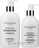 Набор для тела Acca Kappa White Moss гель для душа и лосьон с маслом ши и центеллой 500+300 мл — фото 2