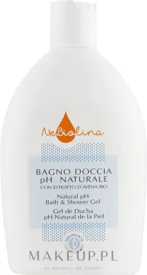 Гель для душа Nebiolina Natural pH Bath & Shower Gel с экстрактом овса, 500 мл