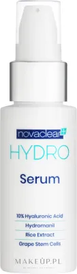Сыворотка для лица Novaclear Hydro увлажняющая с гиалуроновой кислотой рисом и растительными стволовыми клетками 30 мл