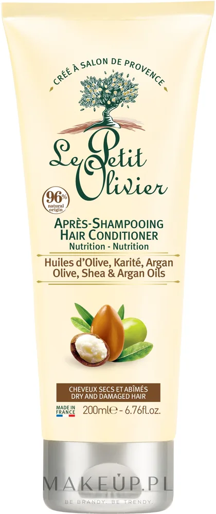 Кондиционер для сухих волос Le Petit Olivier Olive Karite Argan Conditioner, 200 мл