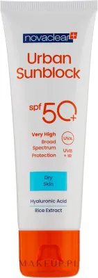Крем для лица солнцезащитный Novaclear Urban Sunblock SPF50 для сухой кожи 40 мл